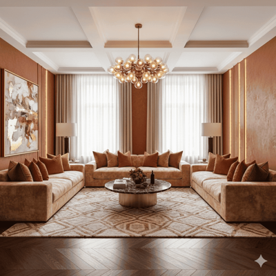 دکوراسیون داخلی حرفه ای و لوکس آپارتمان