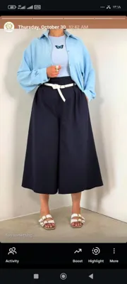 دامن شلواری اسپرت