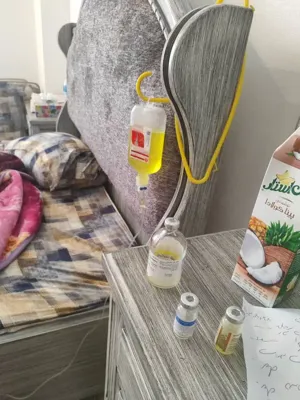 وصل سرم بیمار