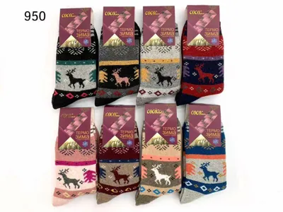 جوراب زنانه پشمی کد 01