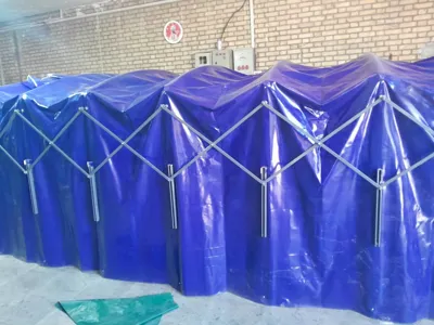 چادر دوزی آزادگان در تهران&nbsp;