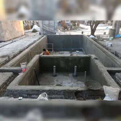 ساخت استخر اصفهان