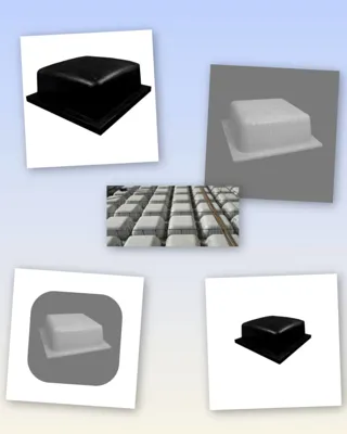 خرید قالب وافل دوطرفه 