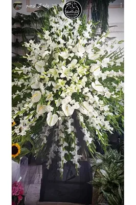 گل فروشی در پارک مطهری کرمان