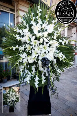 گل فروشی در پارک مطهری کرمان