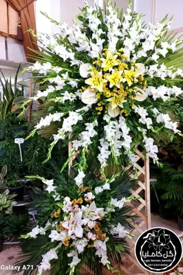 گل فروشی در پارک مطهری کرمان