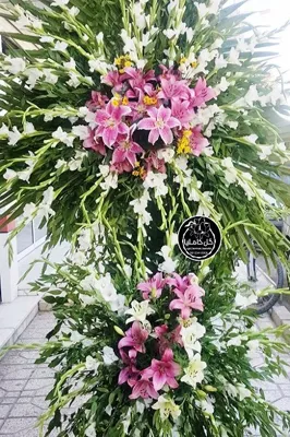 گل فروشی در پارک مطهری کرمان