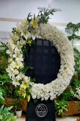 گل فروشی در پارک مطهری کرمان