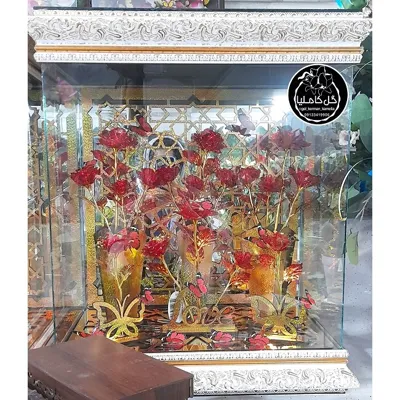 گل فروشی در پارک مطهری کرمان