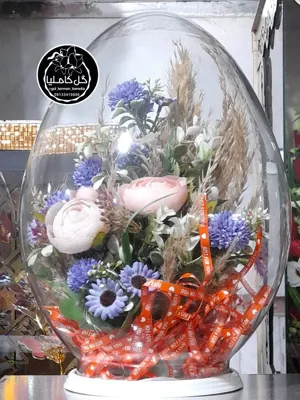 گل فروشی در پارک مطهری کرمان