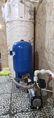 نصاب پمپ آب در شرق تهران