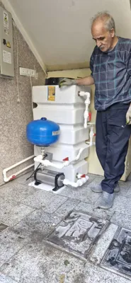 صفر تا صد نصب پمپ آب در شرق تهران