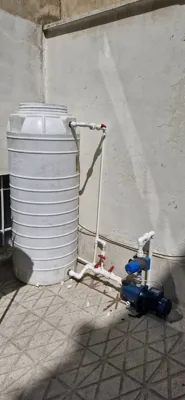 اتصال پمپ أب به مخزن