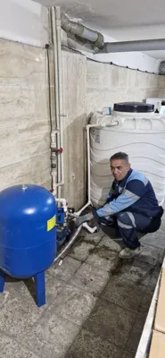 نصاب پمپ آب در شرق تهران