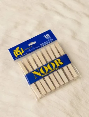 گیره لباس چوبی