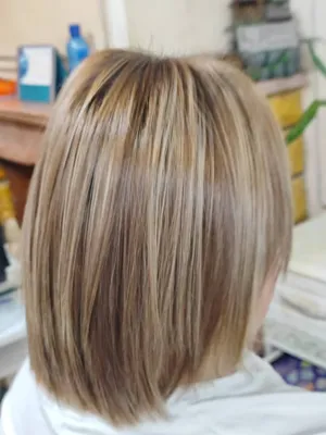 خدمات رنگ لایت مو کوتاهی شرق تهران