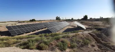 نمونه پنل خورشیدی