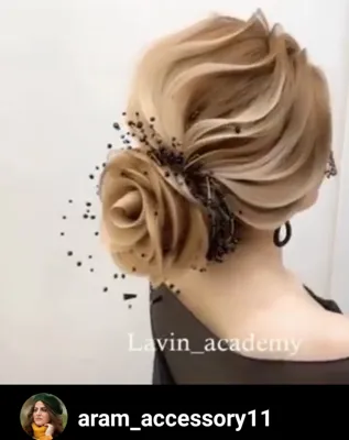 آرام اکسسوری شینیون&nbsp; مو &nbsp; ARAM UPDO HAIR ACCESSORIES