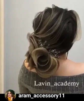 آرام اکسسوری شینیون&nbsp; مو &nbsp; ARAM UPDO HAIR ACCESSORIES
