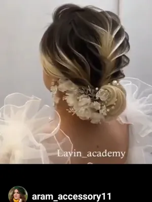 آرام اکسسوری شینیون&nbsp; مو &nbsp; ARAM UPDO HAIR ACCESSORIES