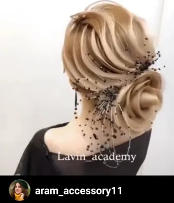 آرام اکسسوری شینیون&nbsp; مو &nbsp; ARAM UPDO HAIR ACCESSORIES