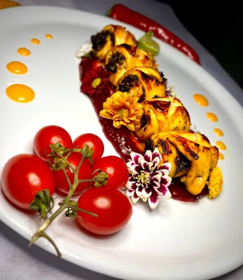 جوجه کباب شالتو به همراه دورچین زیبا&nbsp;