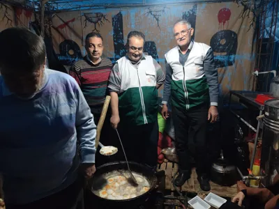 در کنار دوستان گل و خادمیاران رضوی&nbsp;