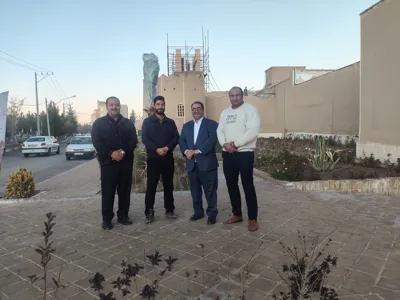 در کنار قهرمان پاور لیفتینگ دنیا جناب رحمانی و استاد سامری و مهندس امیرپور