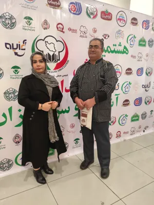 در کنار استاد مالکی در همایش روز جهانی شف&nbsp;