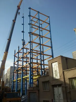 اسکلت فلزی در شمال تهران