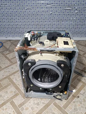 بارکردن وزنه بالانسر لباسشویی سامسونگ