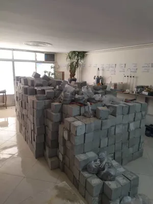 تست بتن در شرق تهران