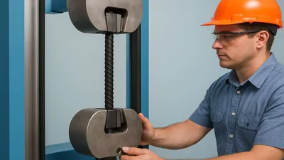 تست میلگرد در شرق تهران