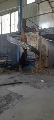 ساخت پله پیچ و پله گرد