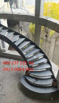 ساخت پله پیچ و پله گرد