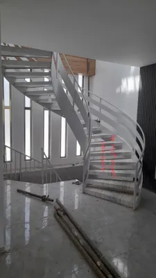 ساخت پله پیچ و پله گرد
