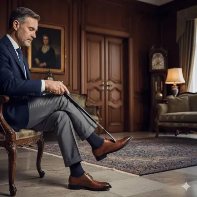 پاشنه کش چرمی