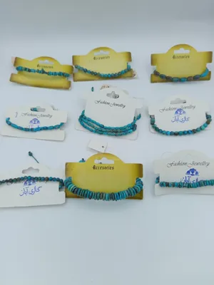 انواع دستبند مهره و خزامه فیروزه