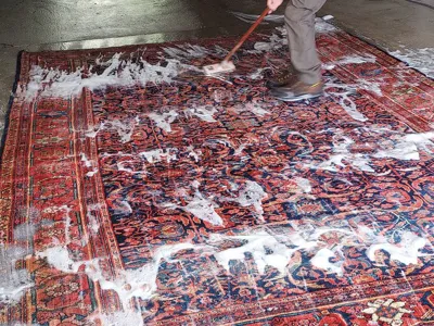 قالیشویی گل ابریشم بوشهر