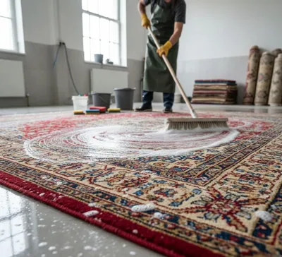 قالیشویی گل ابریشم بوشهر