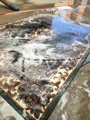 قالیشویی گل ابریشم بوشهر