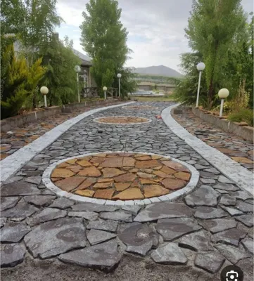 سنگ ورقه‌ای کف فضاهای داخلی