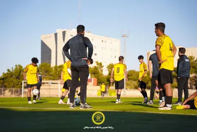 تمرین بازیکان توحید سپاهان
