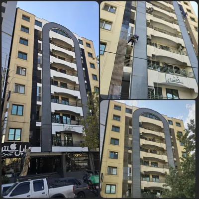 عایق بندی و درزگیری نما درزگیری اصولی نما ؛ پنجره ها و نقاط نفوذ آب با استفاده از چسب ها و مواد عایق با کیفیت ؛ جلوگیری از نشست آب ؛ رطوبت و نم زدگی .