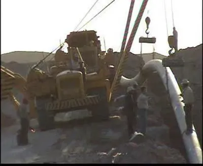 اجرای خطوط انتقال اب