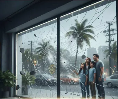 برچسب های شیشه ای