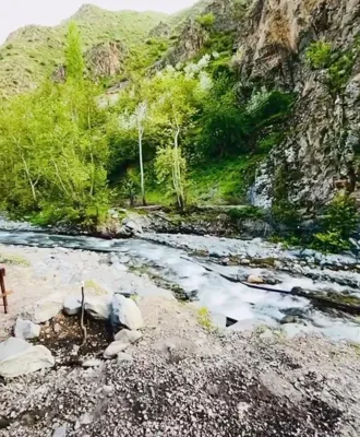 اولین مجتمع اقامتی رفاهی در زنجان دارای رودخانه فوق العاده زیبا در خود مجتمع