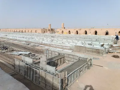 اجرای فونداسیون سوله صنعتی در اصفهان