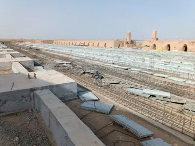 اجرای فونداسیون سوله صنعتی در اصفهان