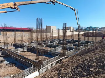 اجرای فونداسیون سوله صنعتی در اصفهان